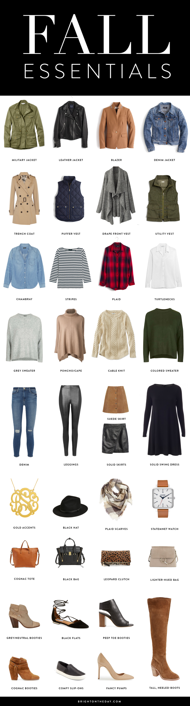 The Ultimate Guide to Fall Wardrobe Essentials