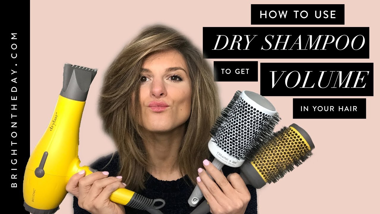 How to Use Dry Shampoo To Get Volume (it WORKS!)