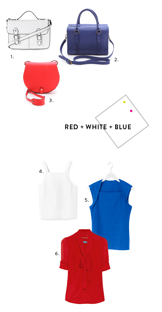 red white and blue via brightontheday