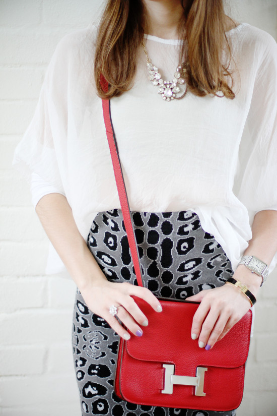 Pencil Skirt and Wedges