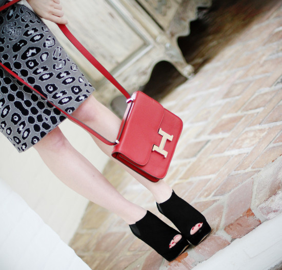 Pencil Skirt and Wedges