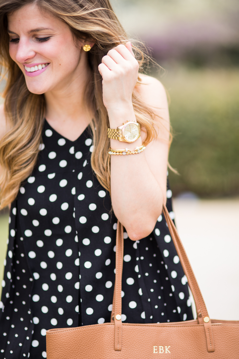 Black and Brown and Polka Dots • BrightonTheDay