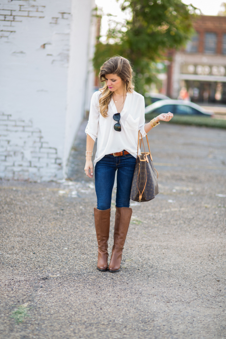 long white tunic • BrightonTheDay