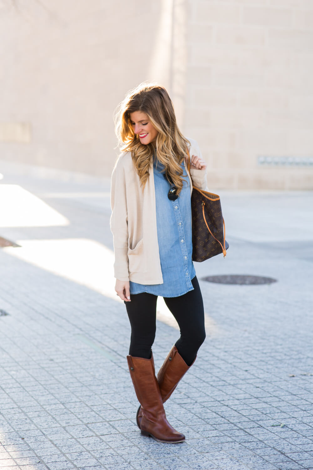 long flowy shirts to wear with leggings