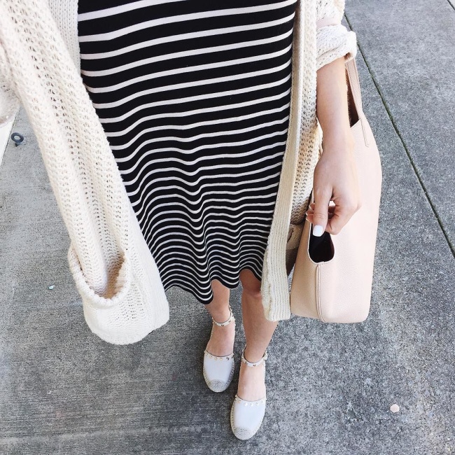 white sweater to wear over dress