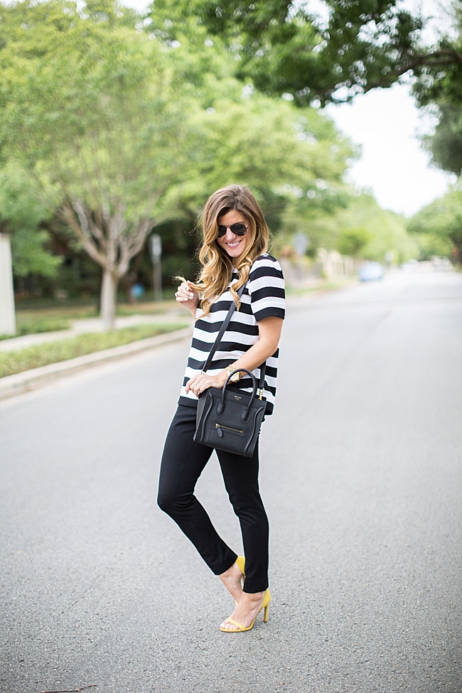 black pants outfit casual