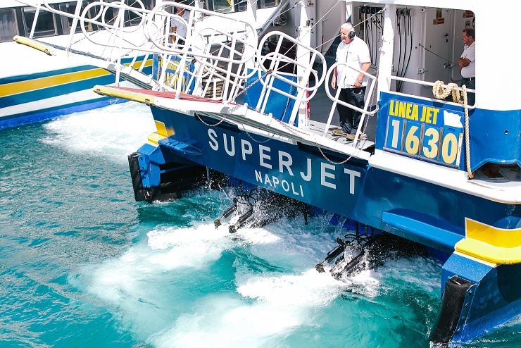 Super Jet Ferry from Capri to Positano