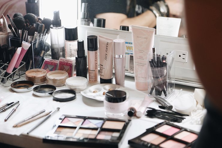 Backstage at NYFW with Mary Kay • BrightonTheDay