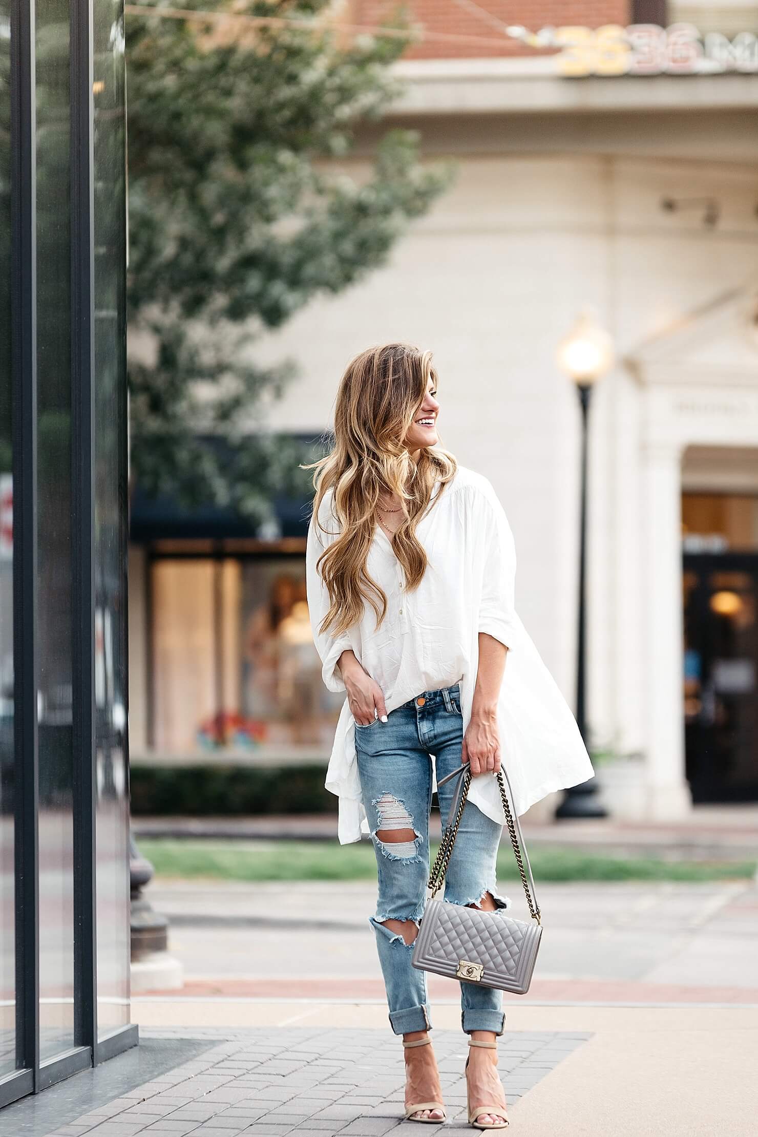 Free People Lovely Day shirt