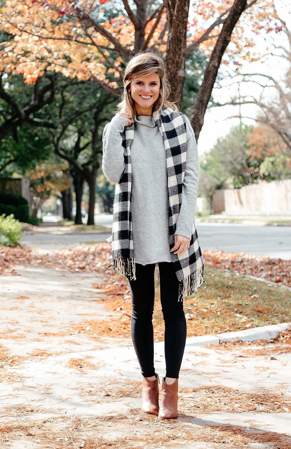 Tunic Sweater to Wear with Leggings - SimplyChristianne