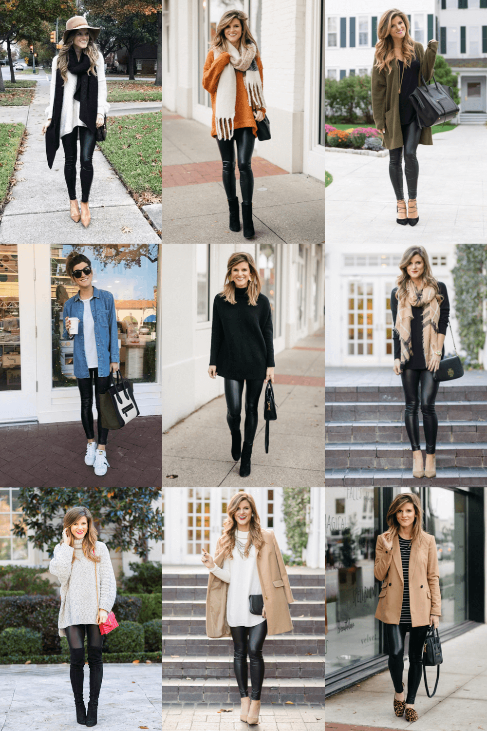 What to Wear With Leather Leggings: Outfit Ideas for Every