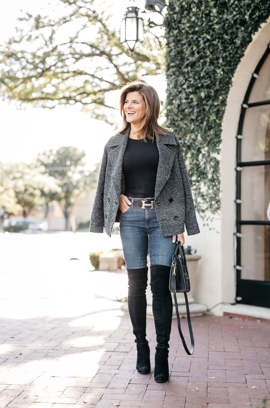 Over the Knee Boot Outfit Ideas - Straight A Style