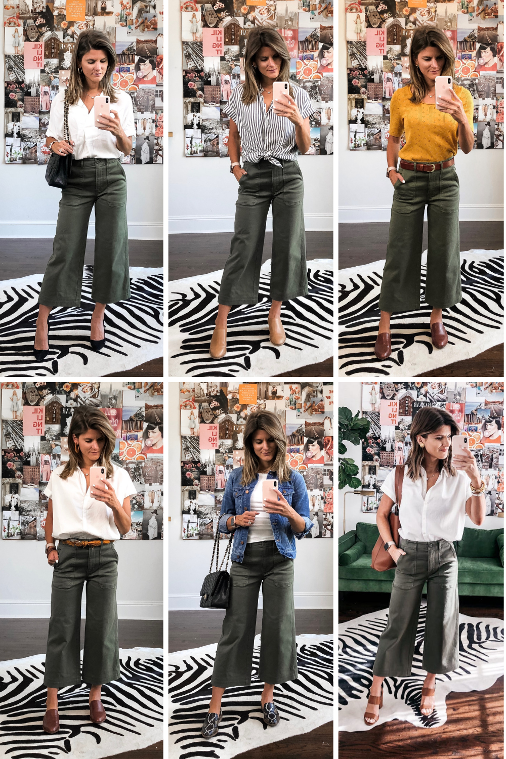 How to Style Wide Leg Cropped Pants - Take Note  Wide leg pants outfit  work, Wide leg cropped pants, Cropped wide leg trousers
