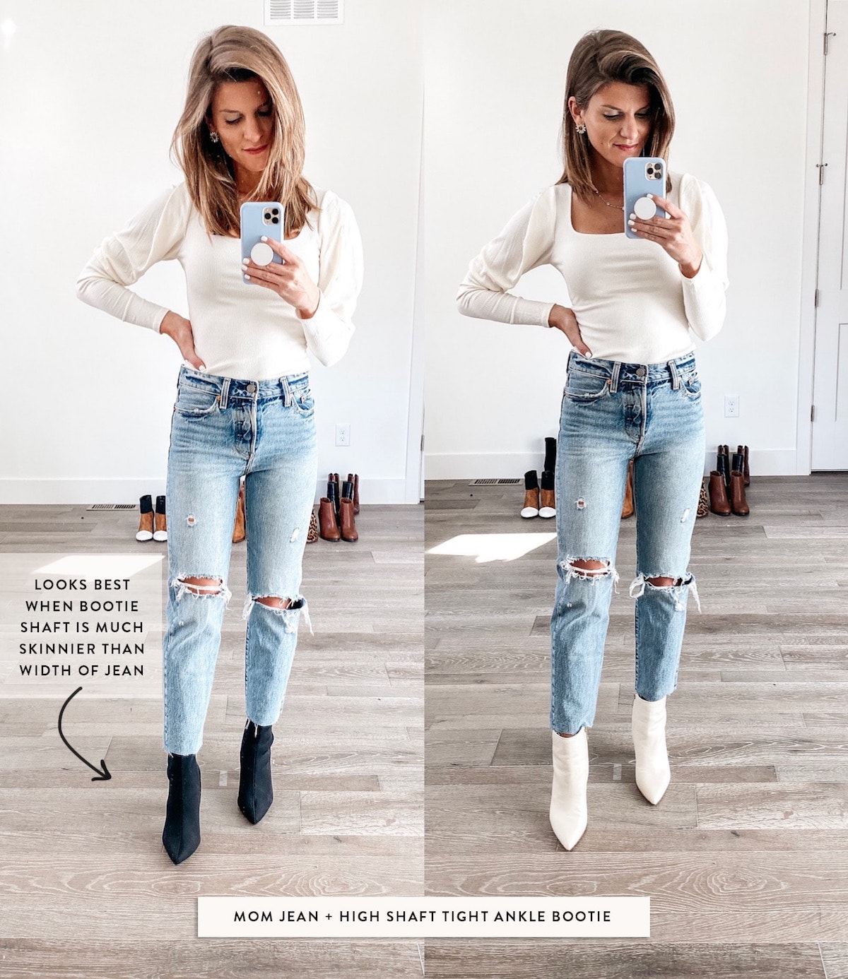 booties jeans outfit