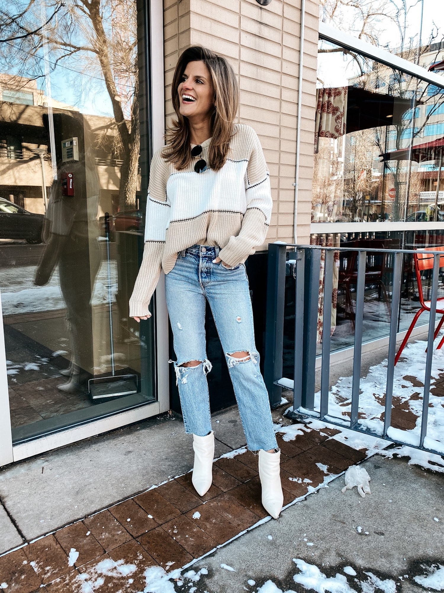 What To Wear With White Boots