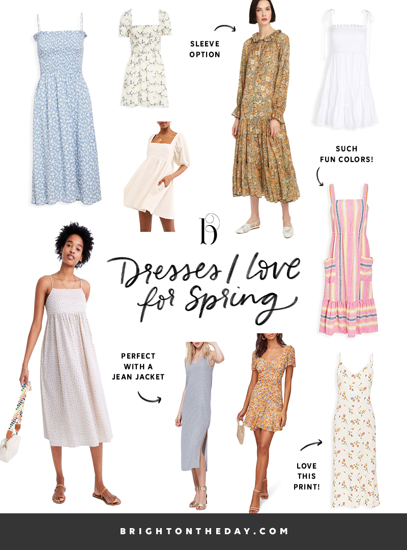 Dresses I Love for Spring • BrightonTheDay