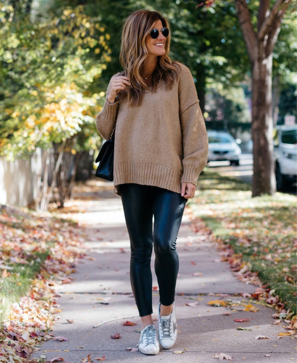 How To Style Leather Leggings This Season