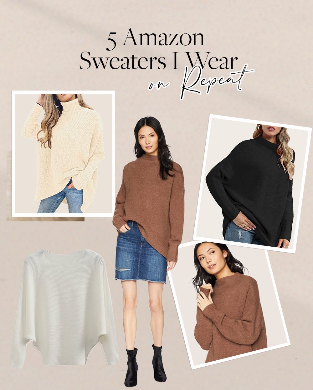 5 Amazon Sweaters that I Wear on Repeat • BrightonTheDay