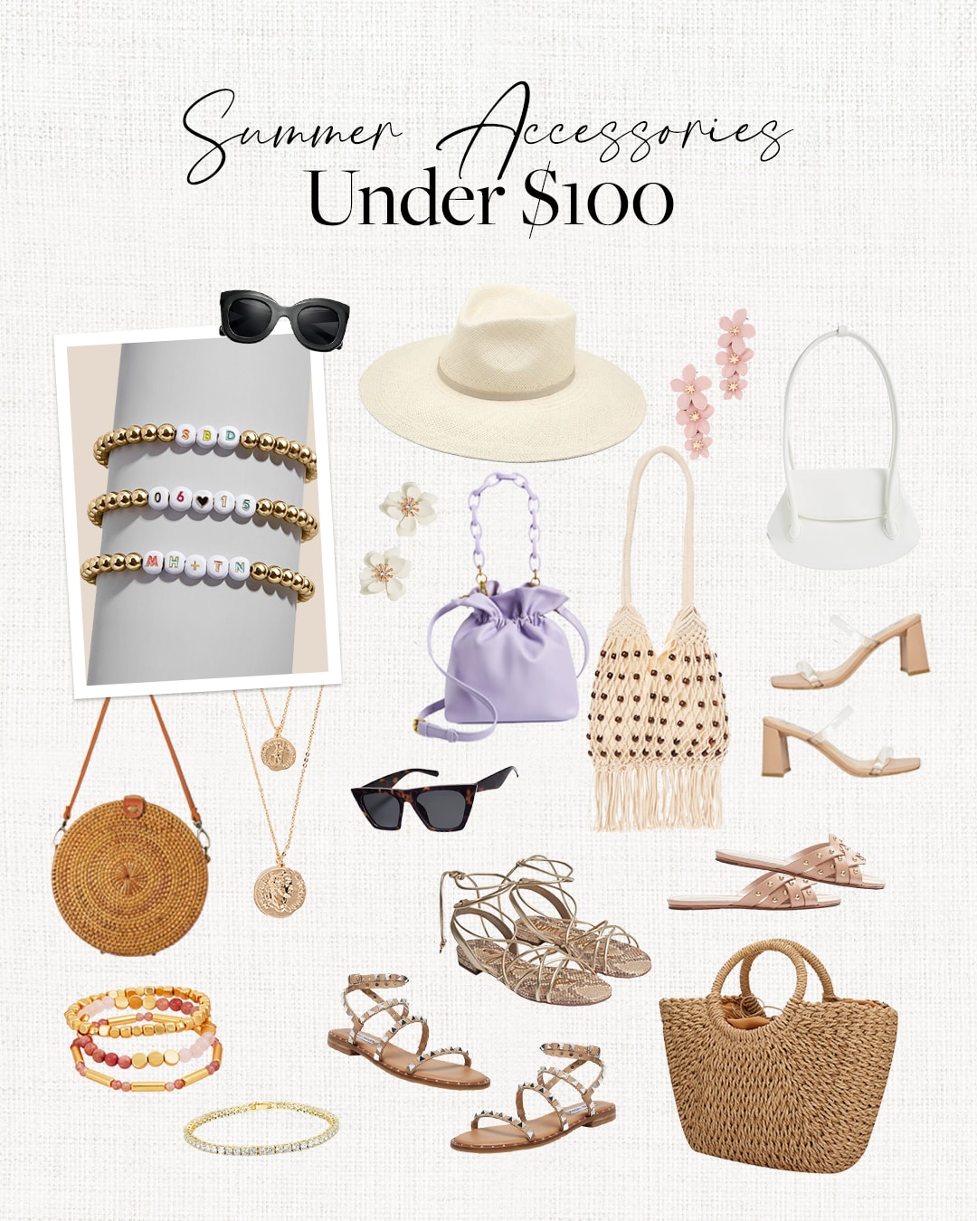 Summer Accessories Under $100 • BrightonTheDay
