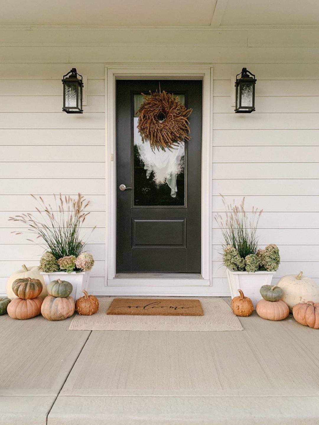 Fall Front Porch Inspiration • BrightonTheDay