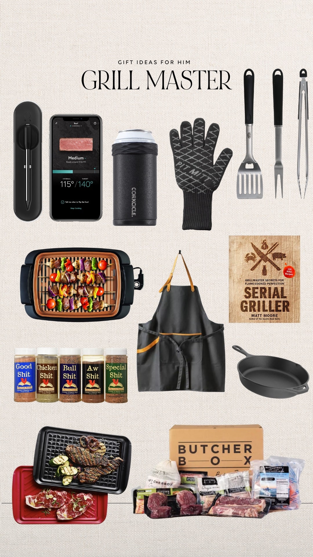 Gift Guide for the Grill Master - The Barely B's
