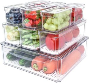 10 Pack Fridge Organizer