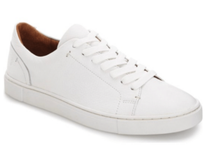 White Leather Sneaker