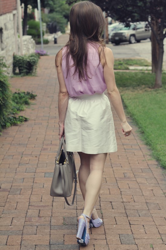 Lavender Gingham via BrightonTheDay