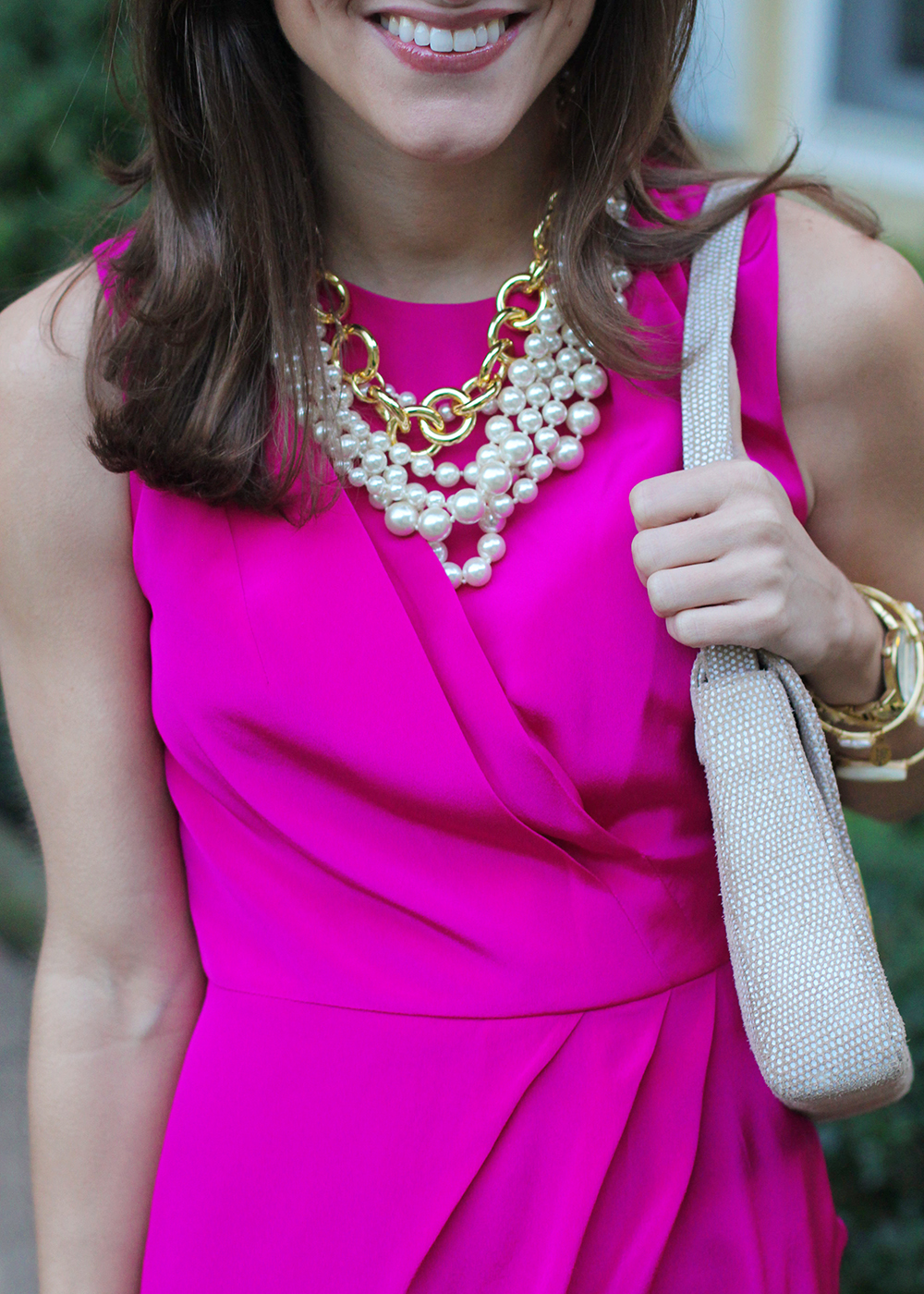 Hot Pink Party Dress