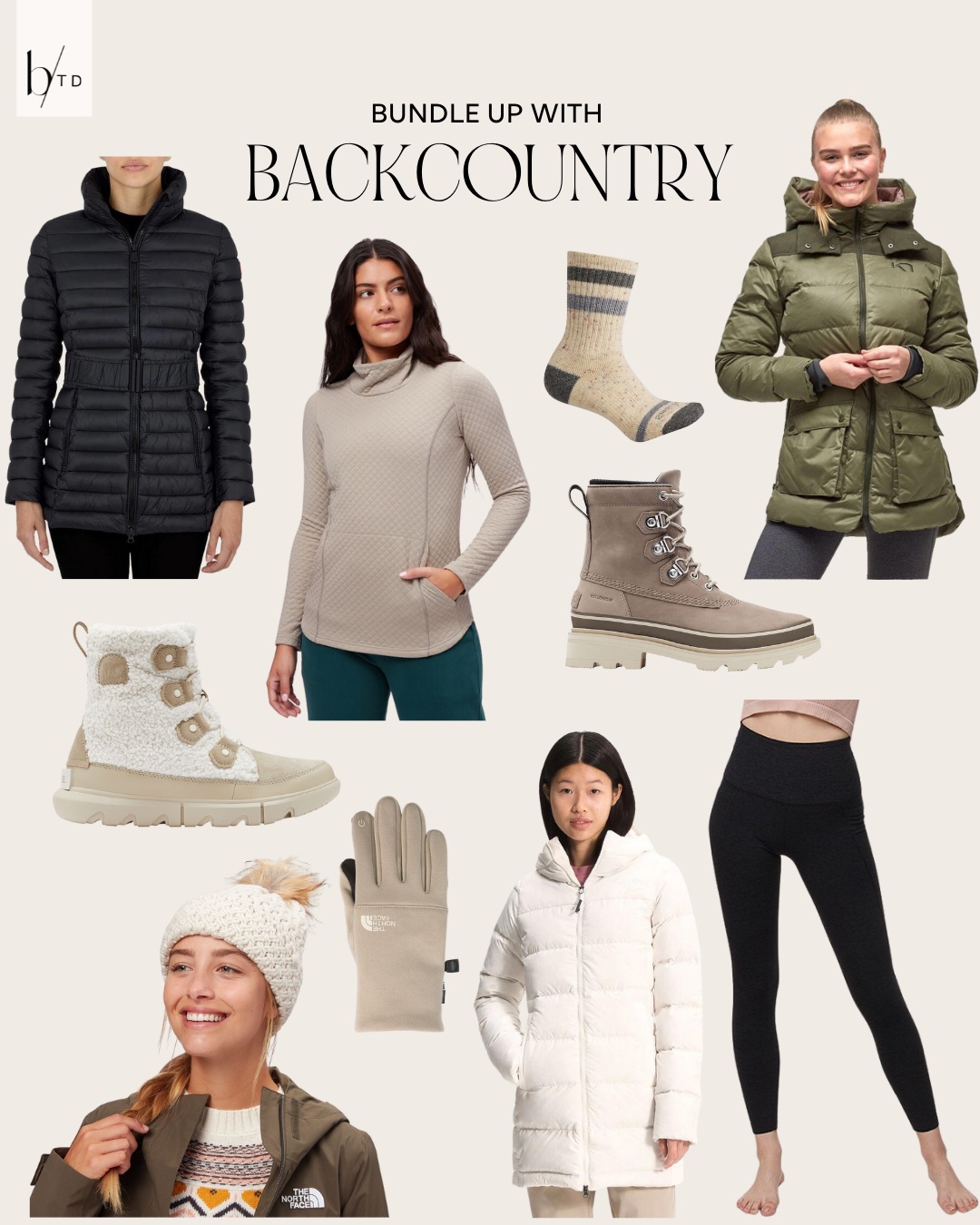 Backcountry bundle up gift guide brighton butler