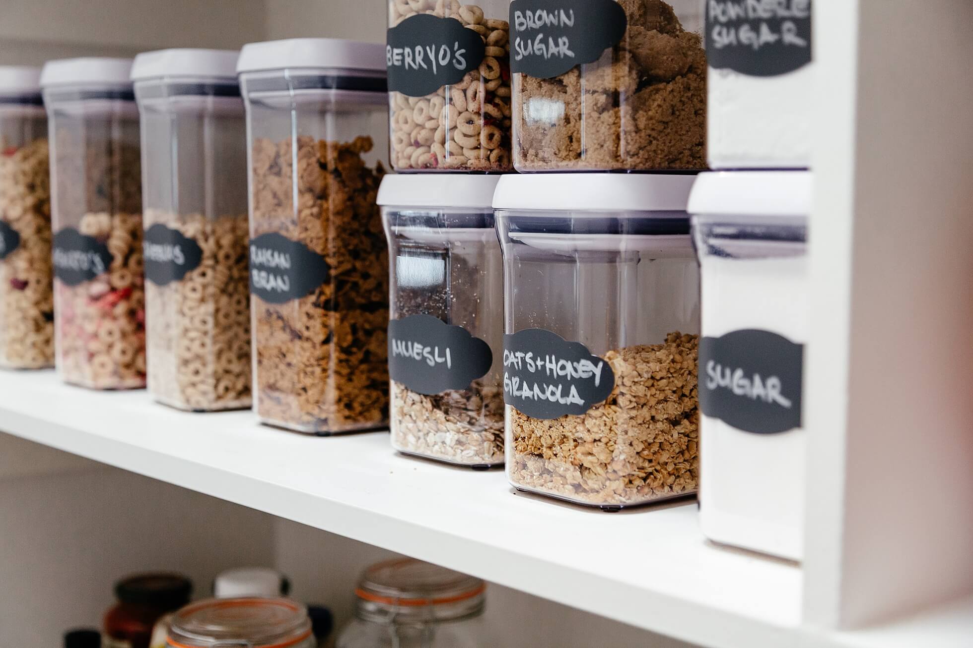 how to organize your pantry - pantry organization tips