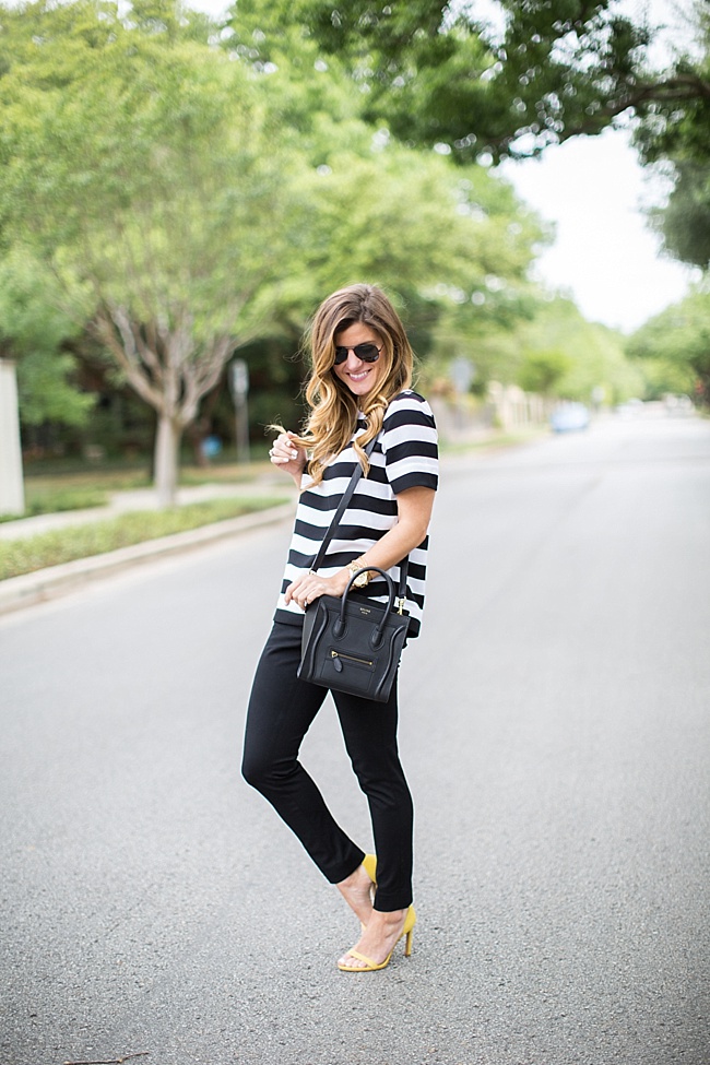 Business Casual Basic Skinny Black Pants BrightonTheDay