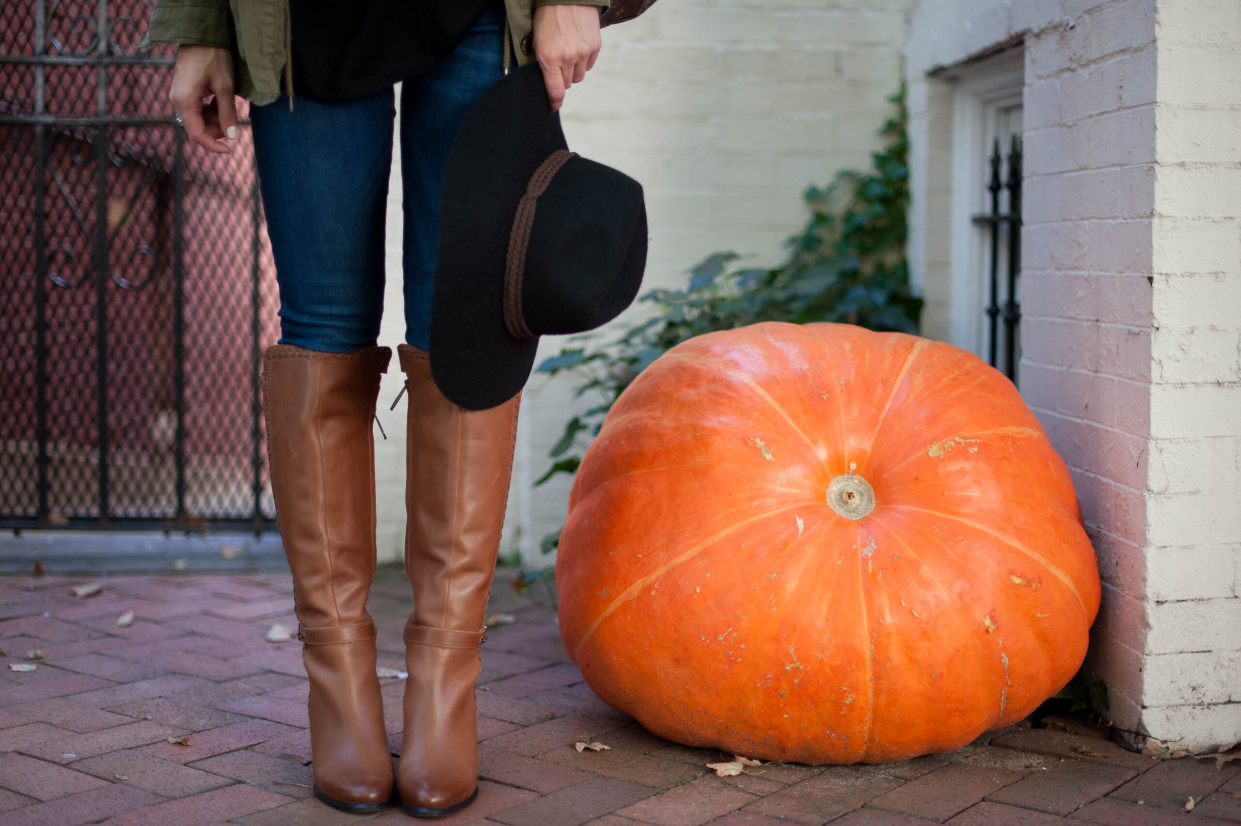 Brown leather UGG tall boots 