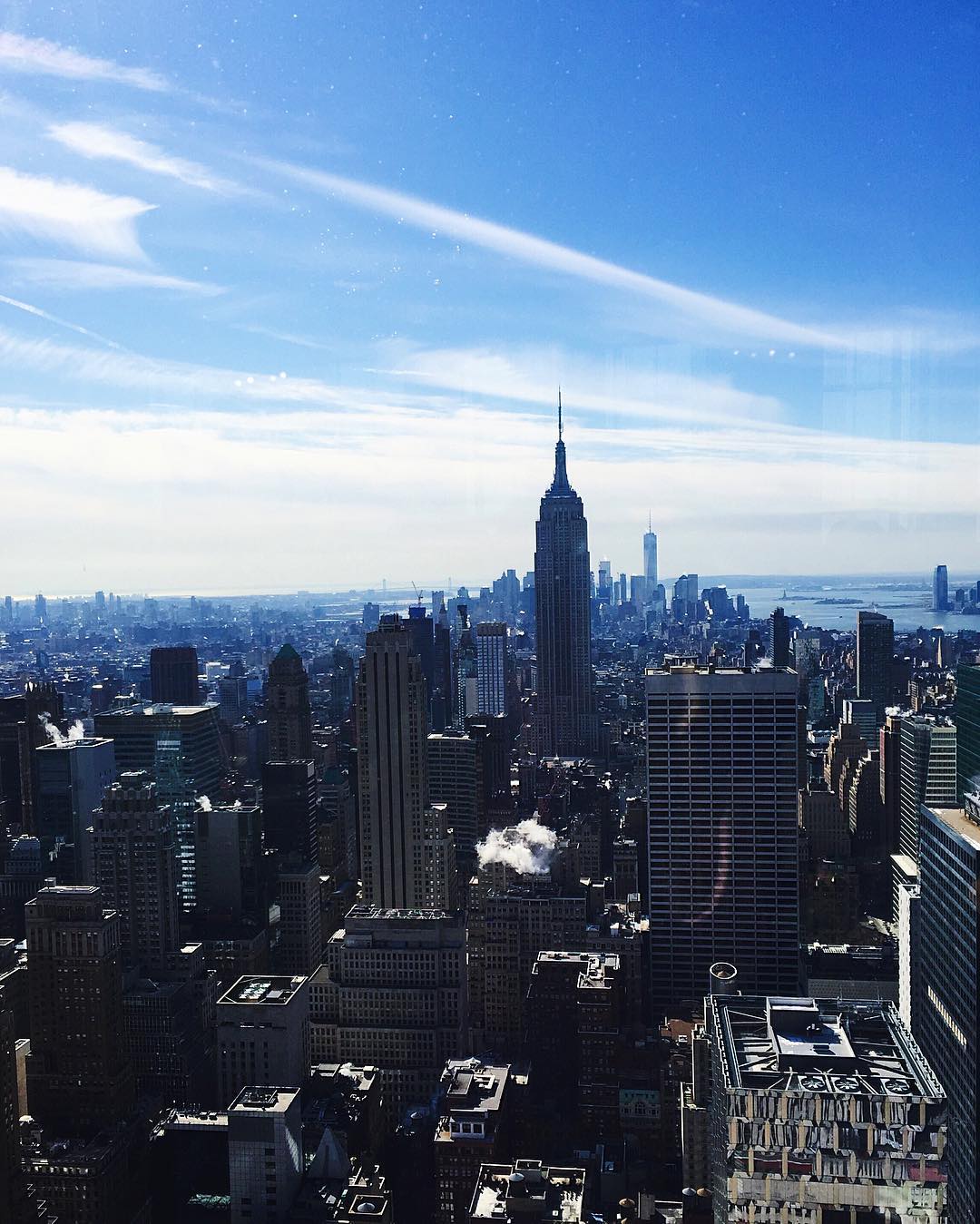 @brightonkeller instagram photo of view from the rainbow room at ksny presentation nyfw