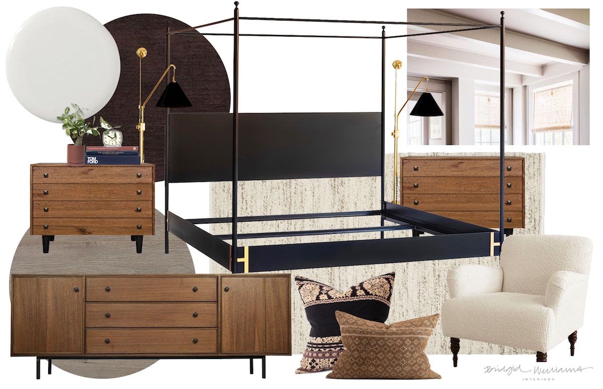 brighton keller master bedroom mood board