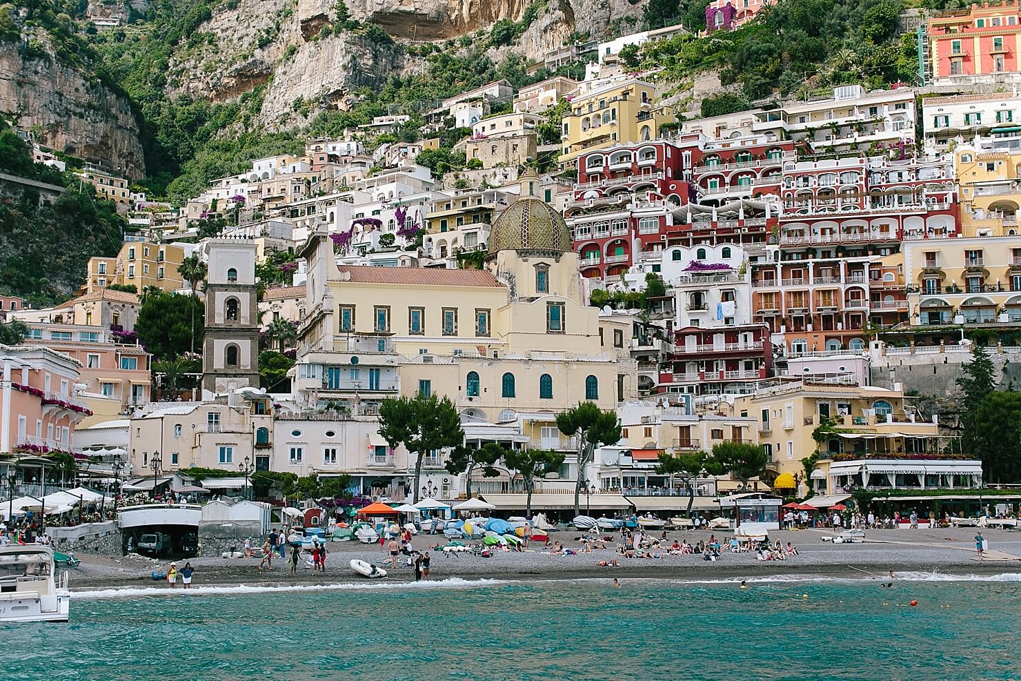 Positano coast view