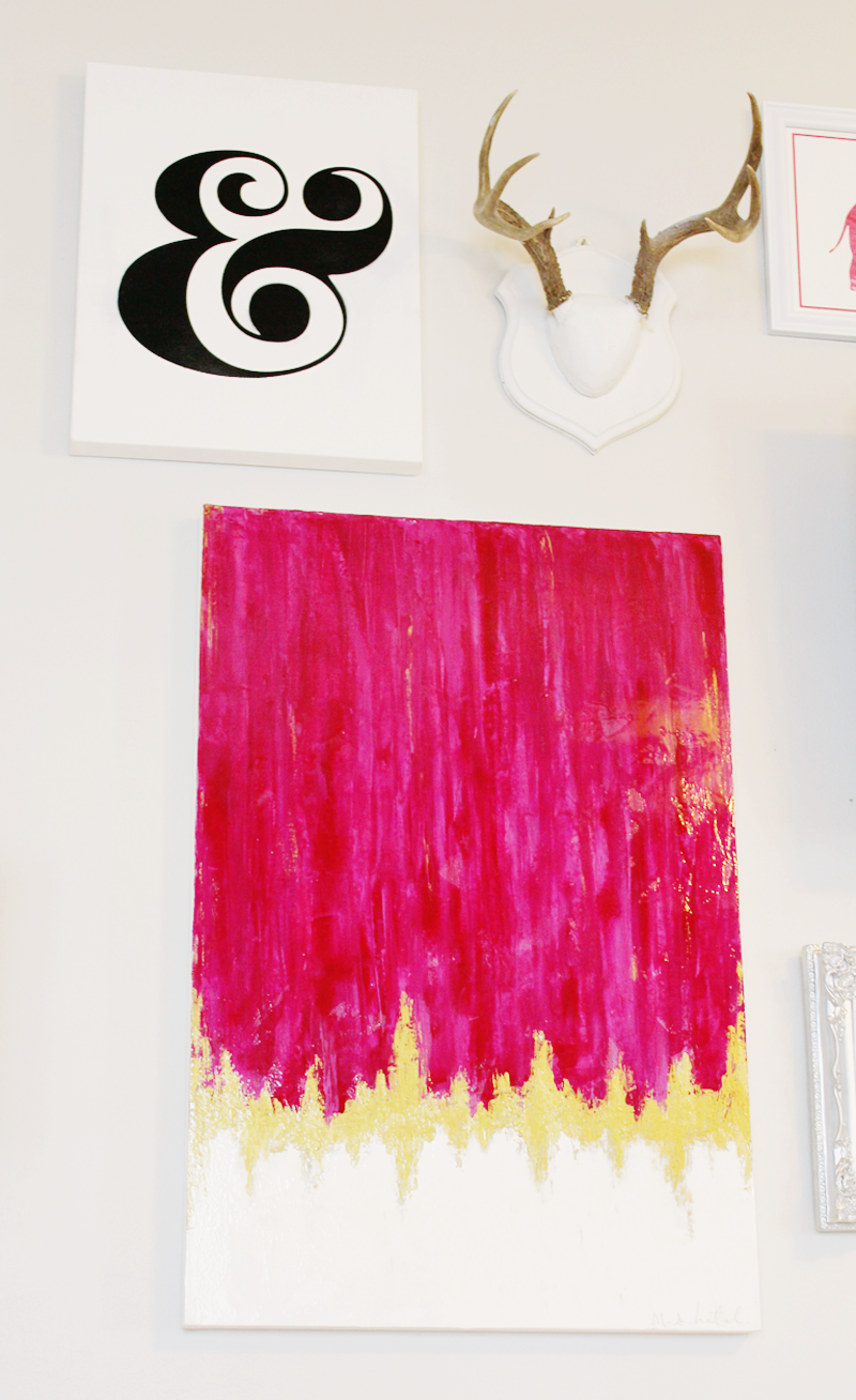 maurie hartel pink and gold painting maurie hartel painting