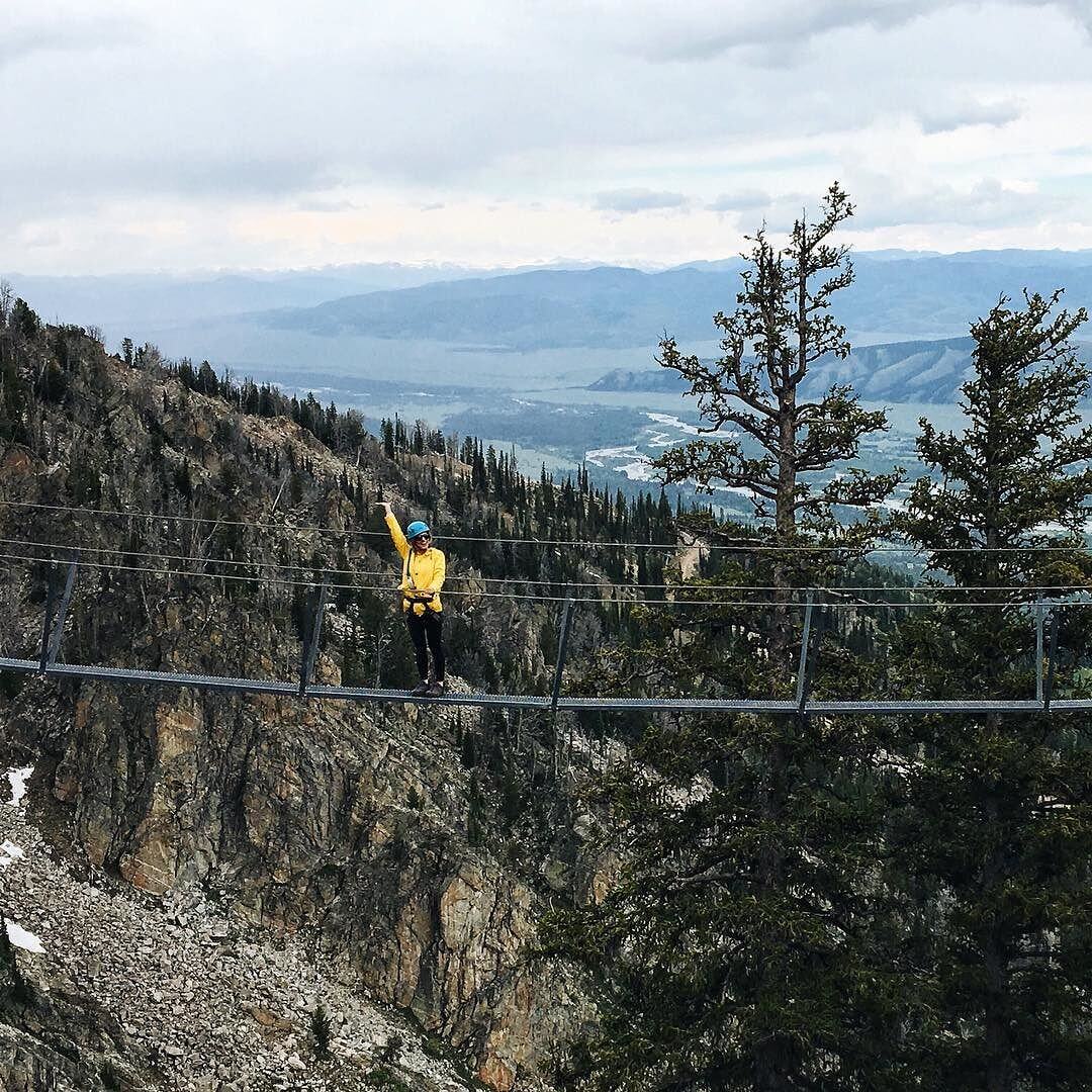 via ferrata jackson hole mountain resort 