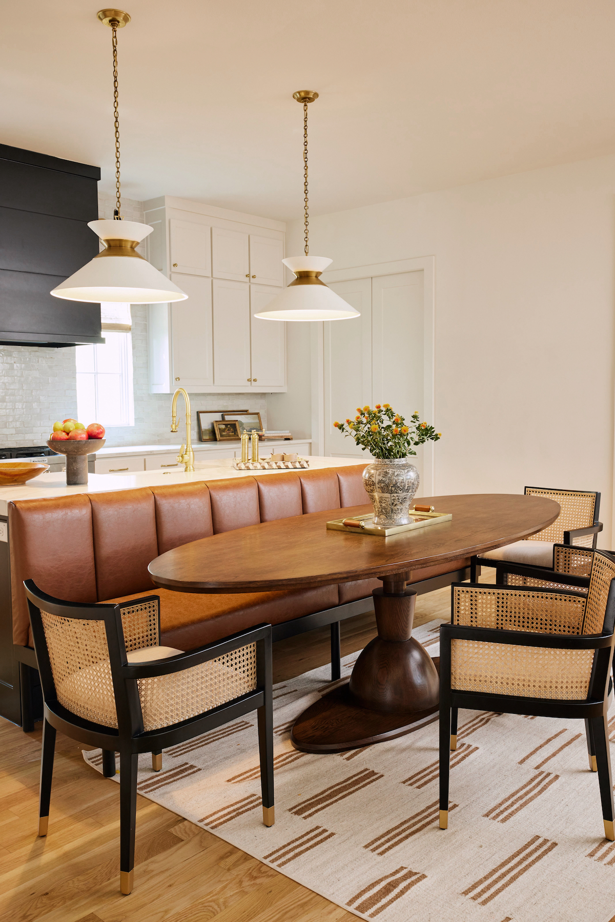 Brighton Butler kitchen remodel banquette