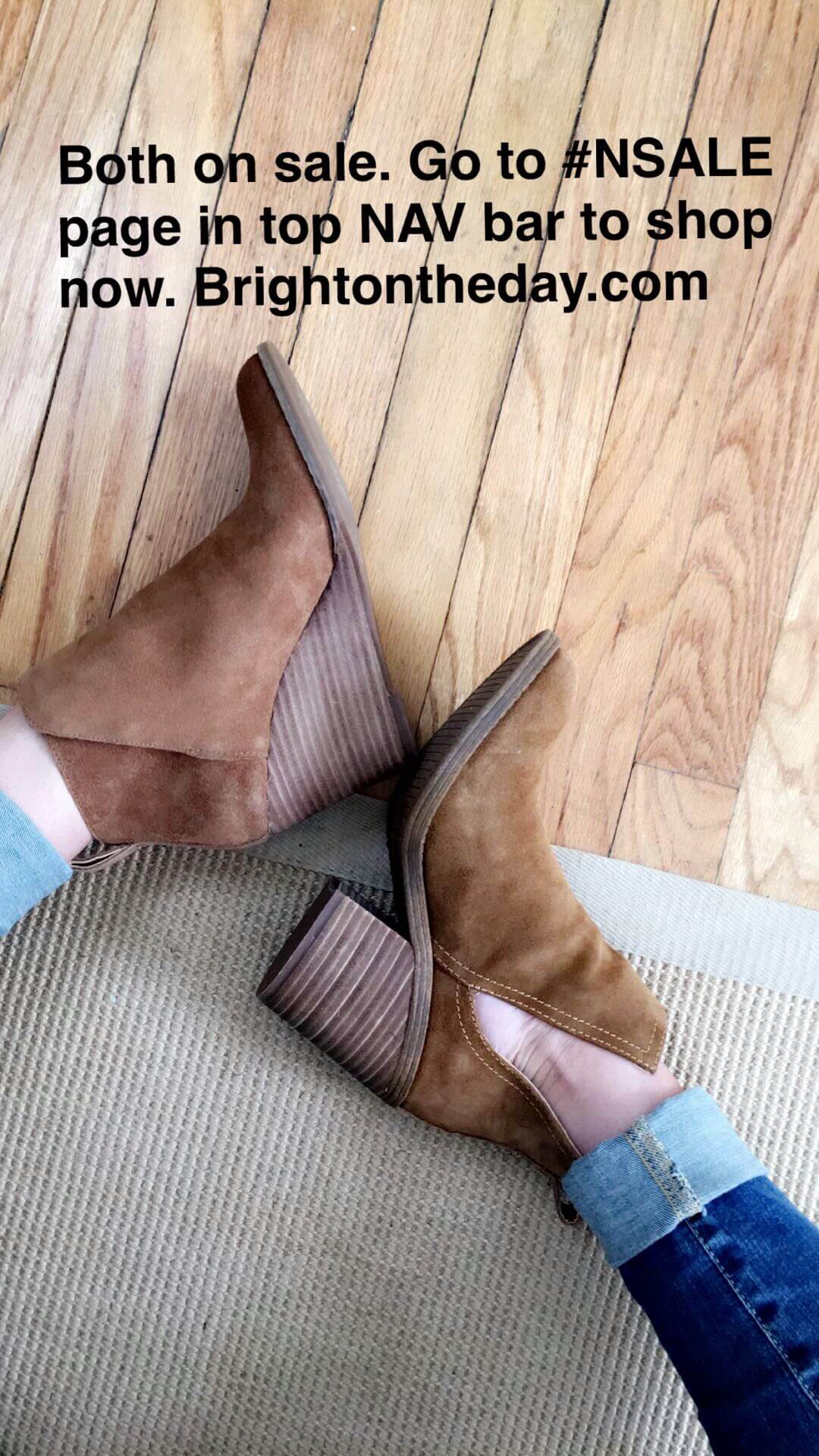 #NSALE booties