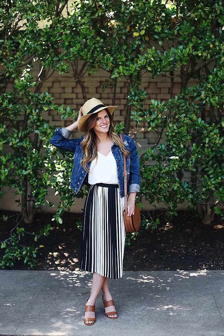 Pleated Skirt Outfit Styling a Pleated Midi Skirt