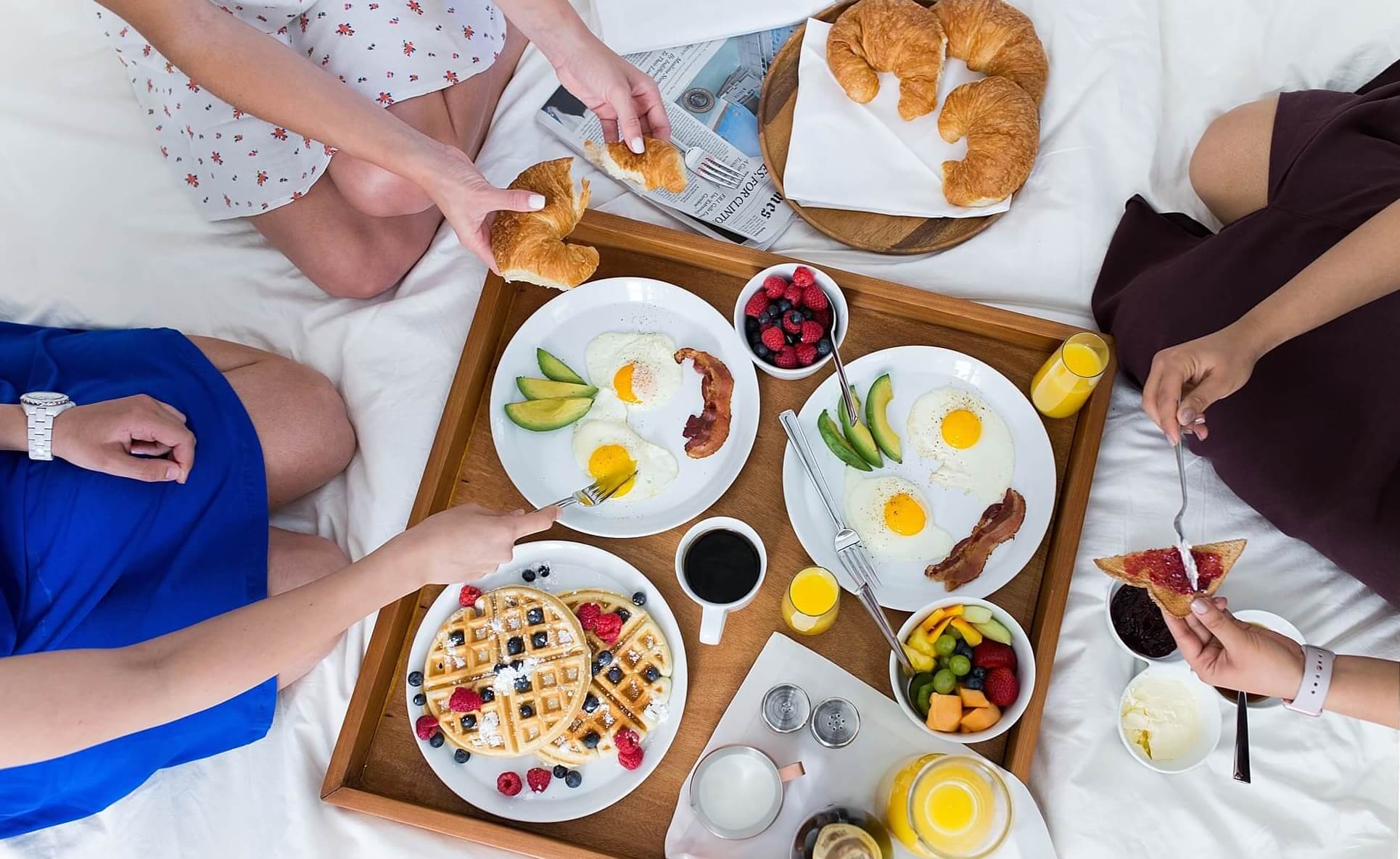 breakfast in bed saturday mornings at home-9