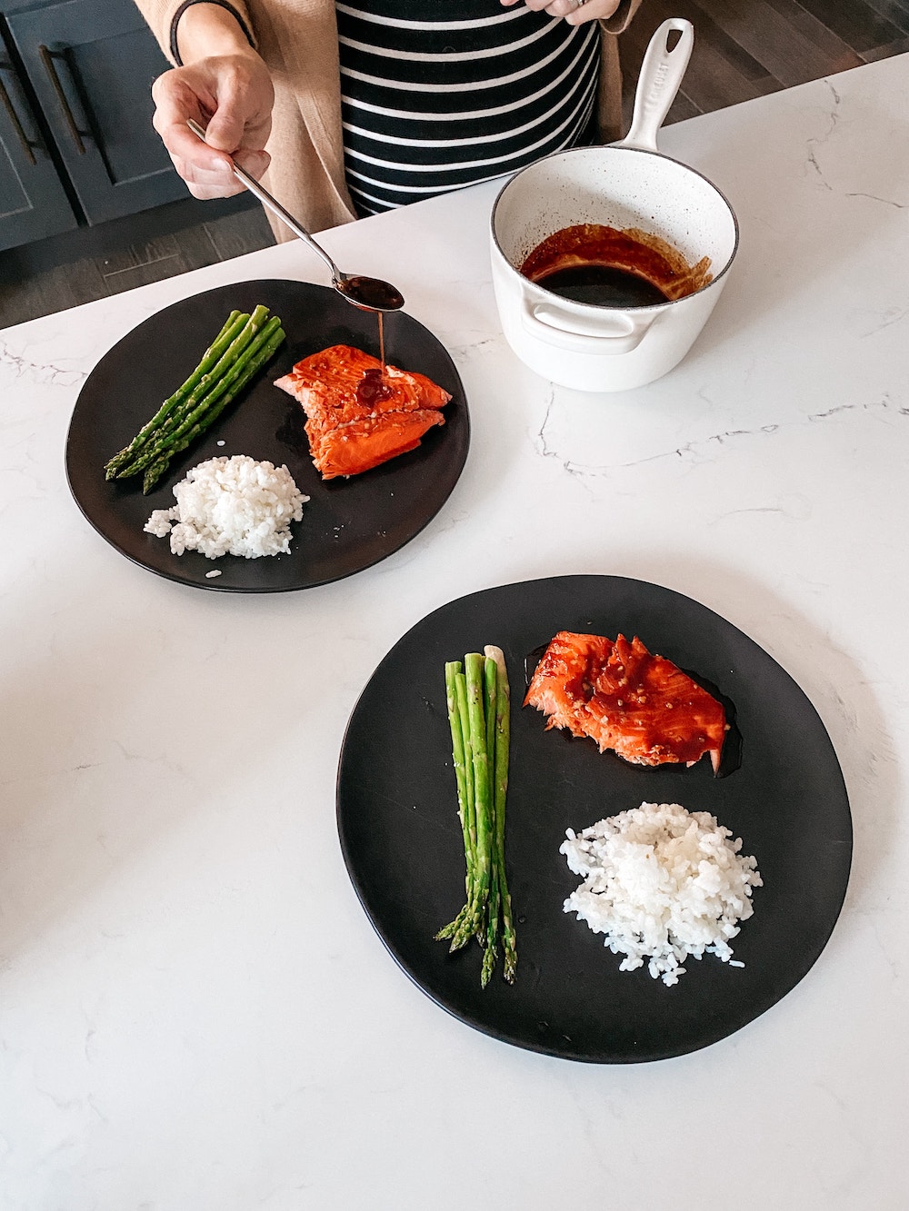 brighton butler maple soy salmon recipe