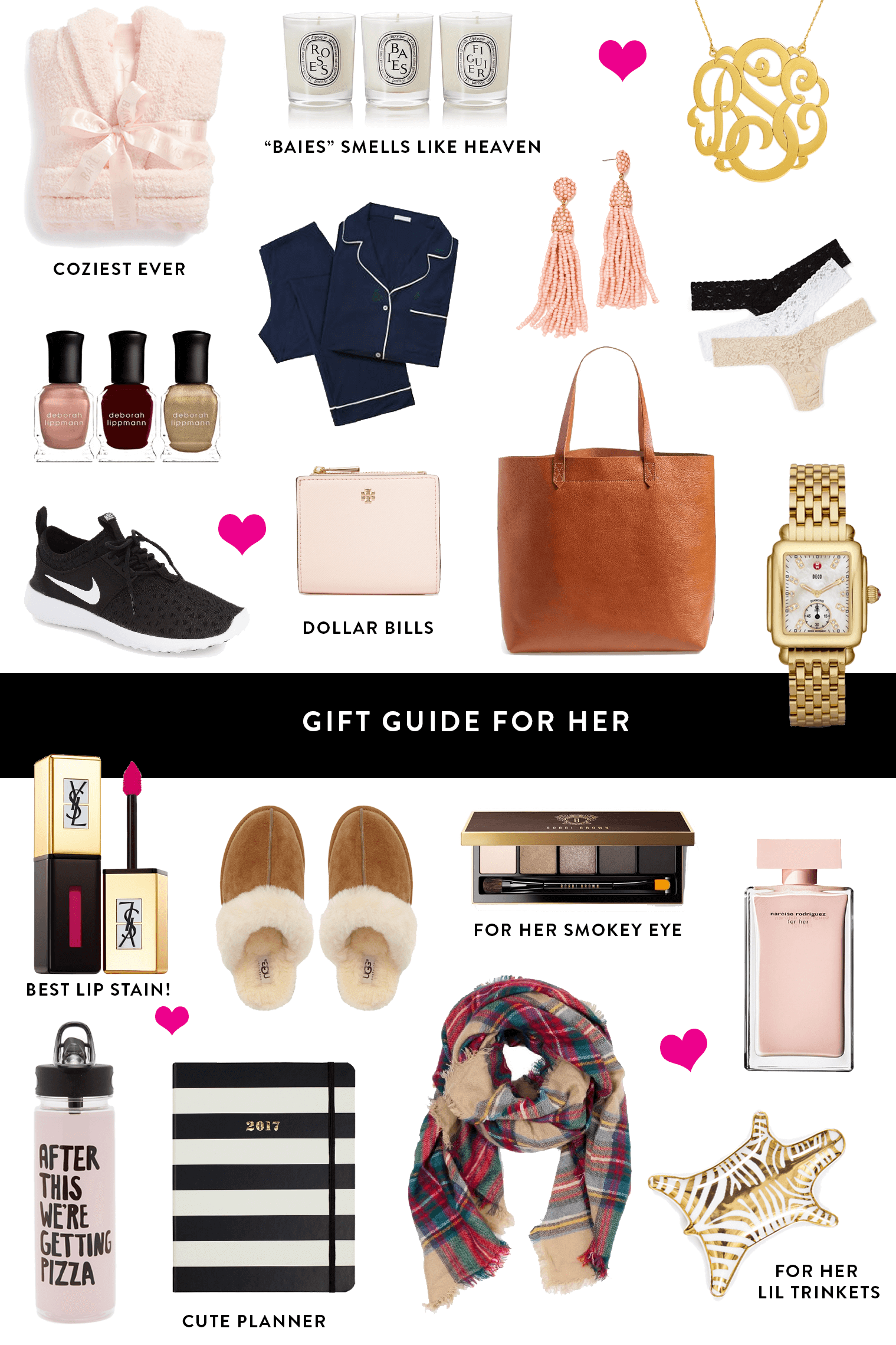 gift guide for her gift guide for her