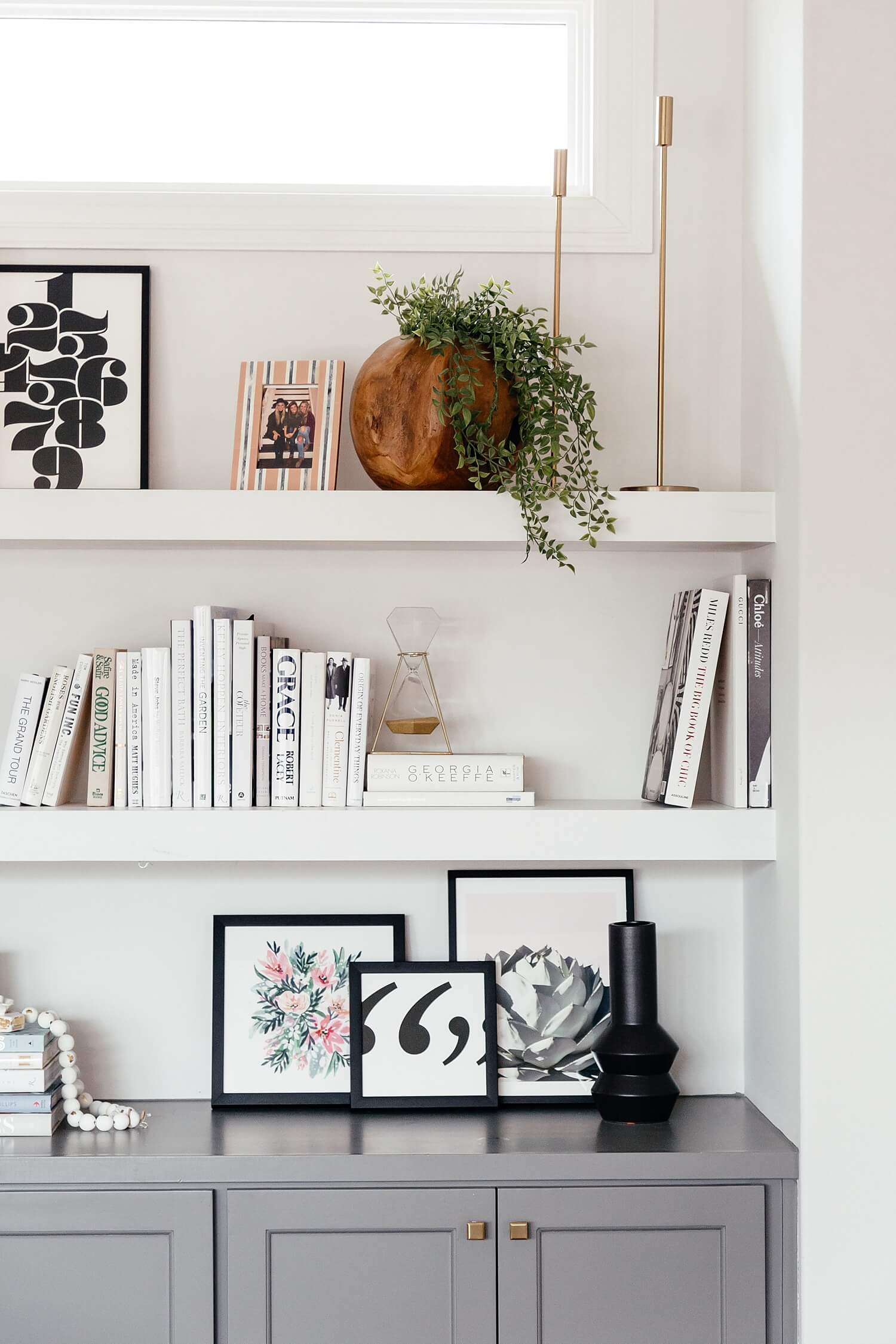 how to style bookshelves, tips for styling your bookshelves