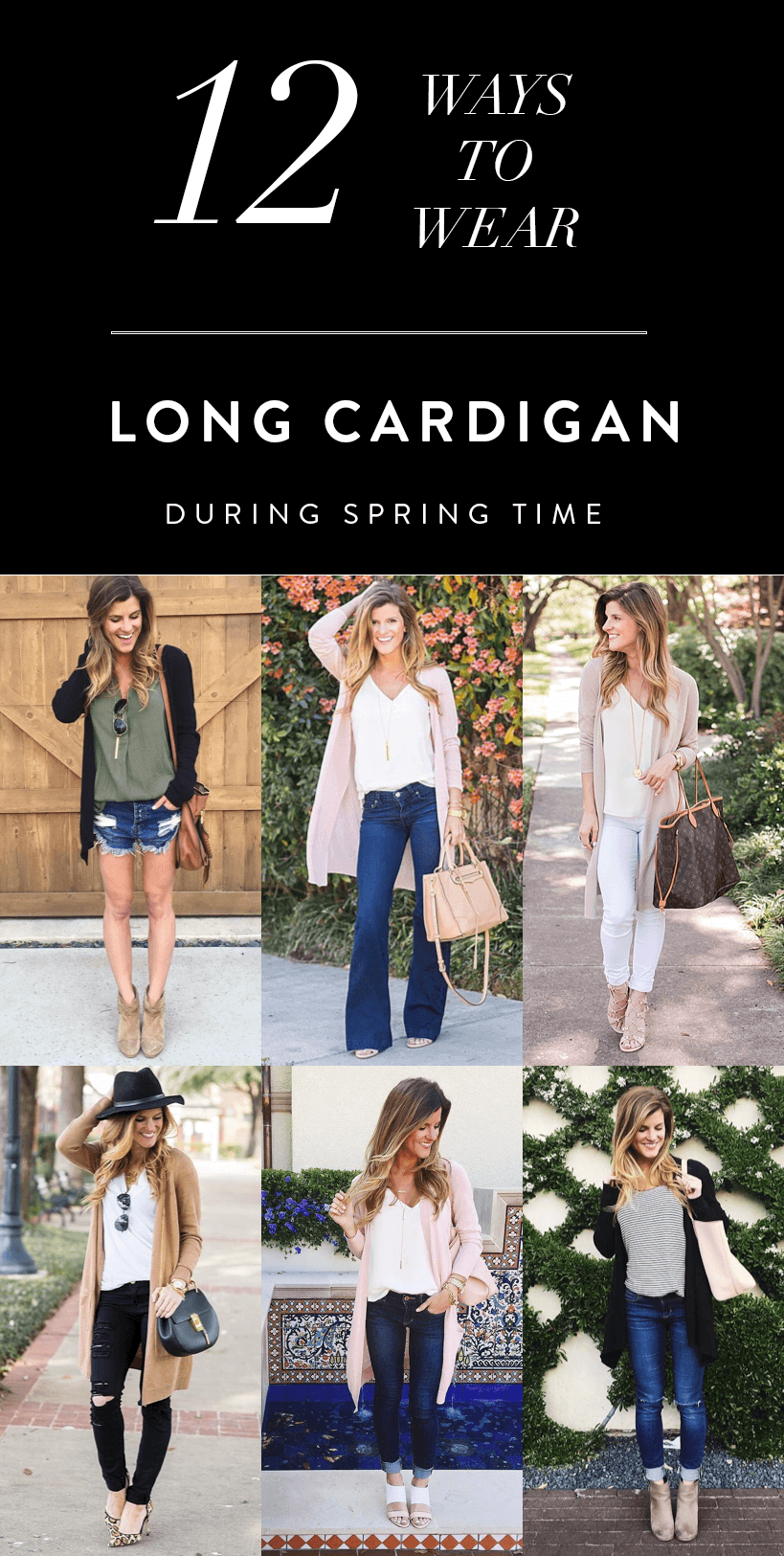 how to dress a long cardigan HOW TO WEAR LONG CARDIGANS THIS FALL
