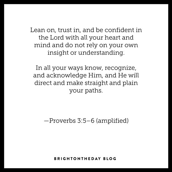 Proverbs 3:5-6