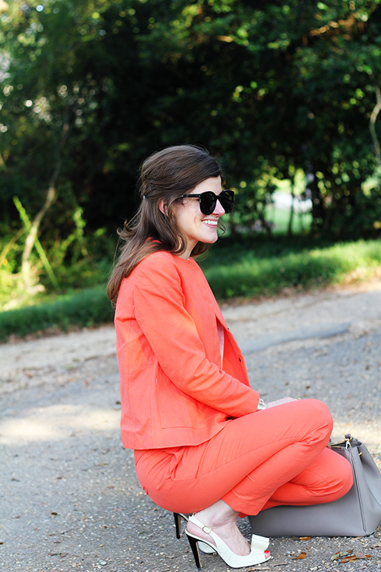 orange suit