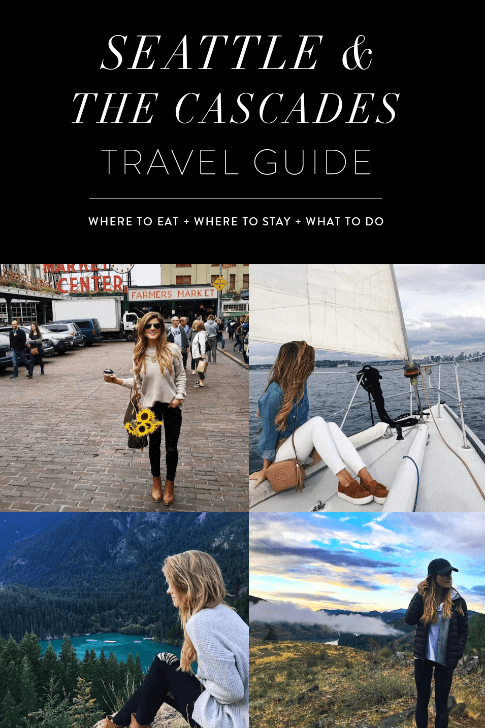 Seattle and North Cascades (PNW) Tavel Guide for a 4 day long weekend trip Seattle and North Cascades (PNW) Tavel Guide for a 4 day long weekend trip