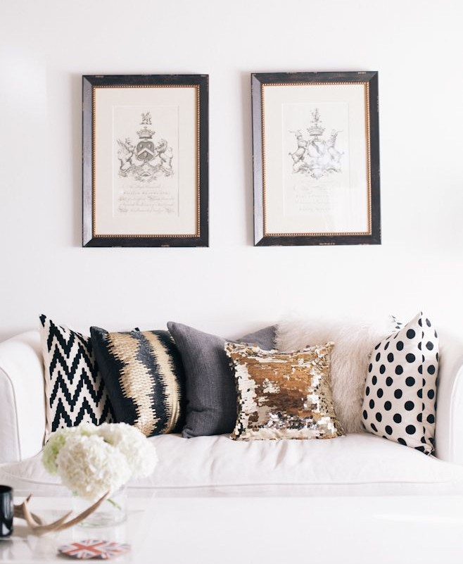 the life styled blog pillows